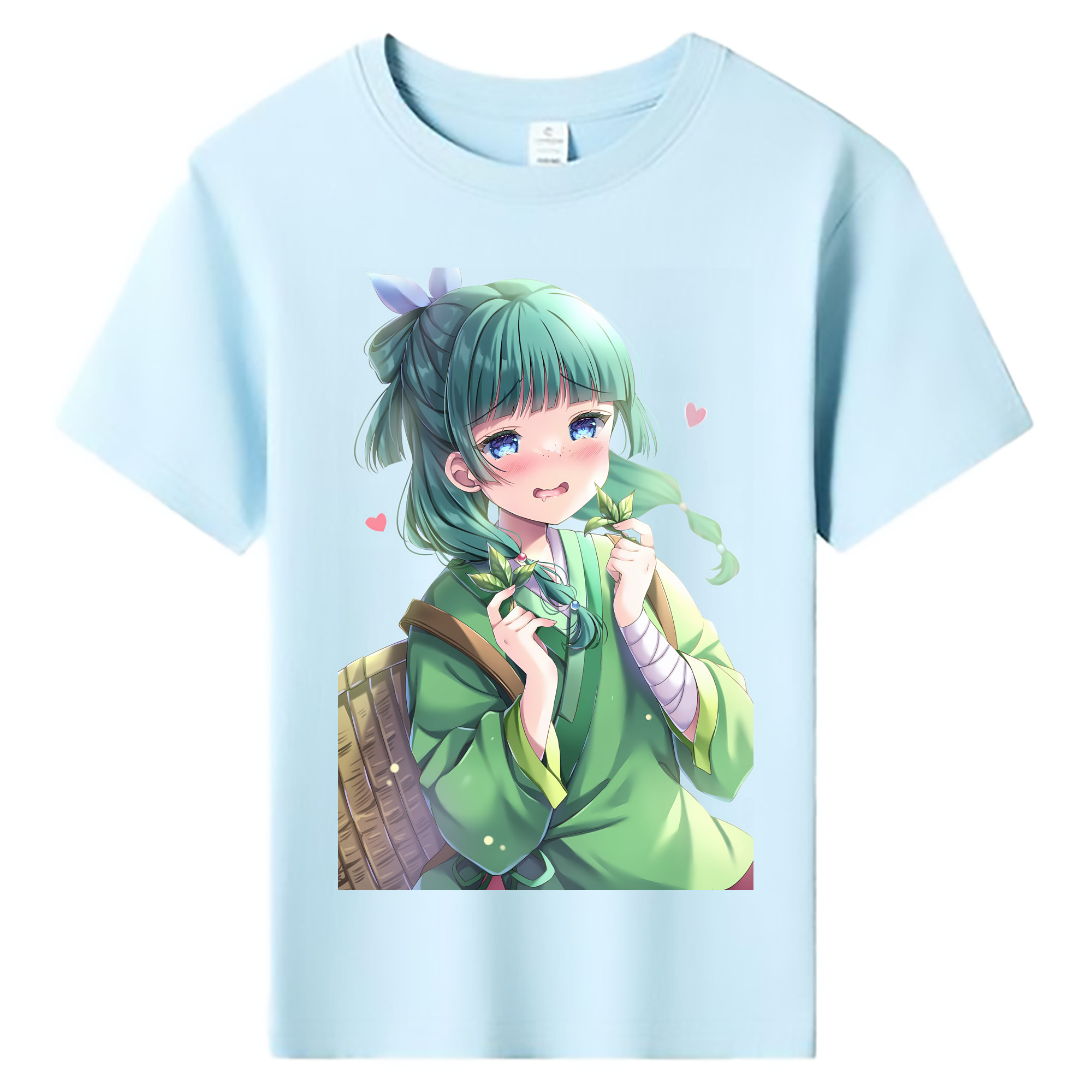 （画像用） 薬屋のひとりごと The Apothecary Diaries 綿100％キッズTシャツ（フロントプリント）